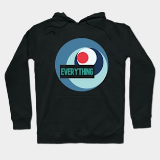 Abstract Spiral "EVERYTHING" Hoodie